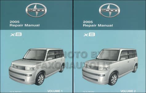 2006 scion xb repair manual